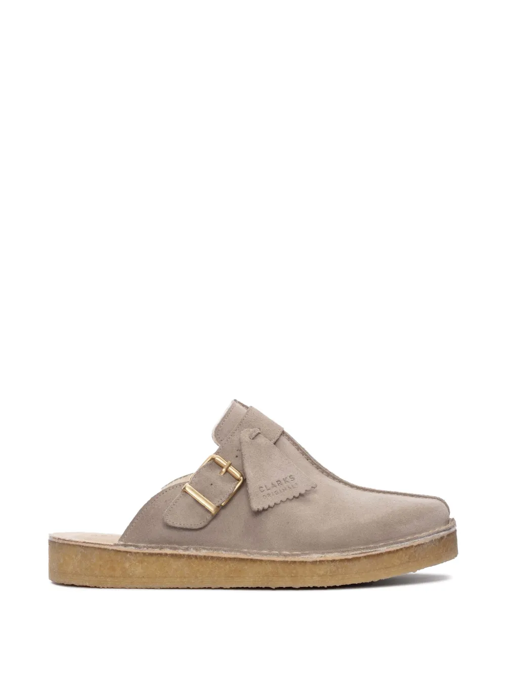 Clarks Originals Trek suède muiltjes Beige