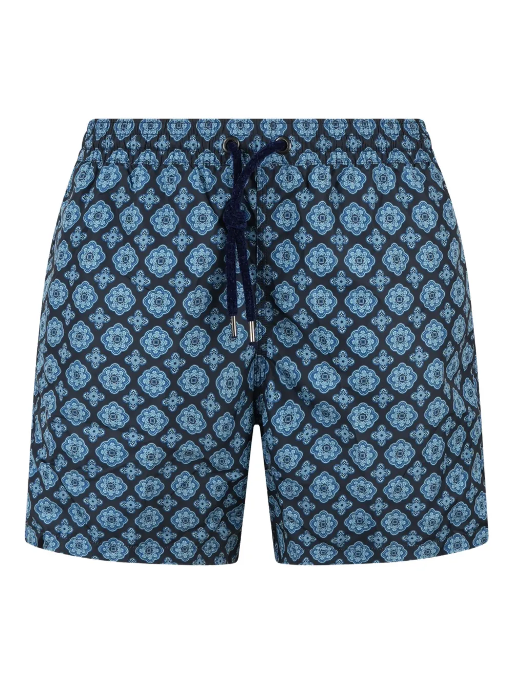 FOUR FASHIONED FRIENDS short de bain à imprimé graphique | bleu | Image 1