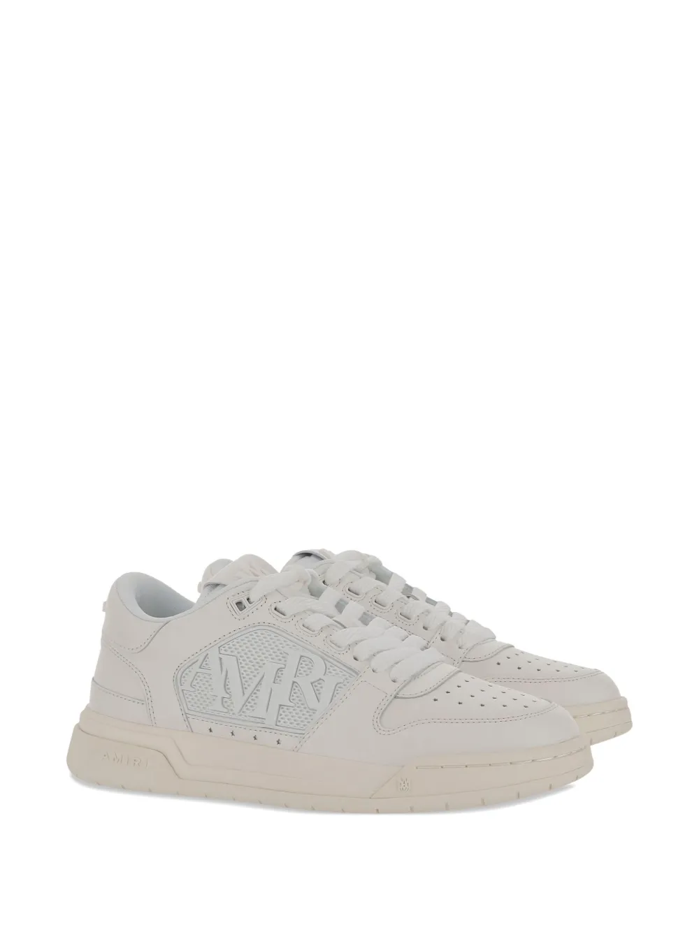 Amiri White Leather Classic Low Sneakers