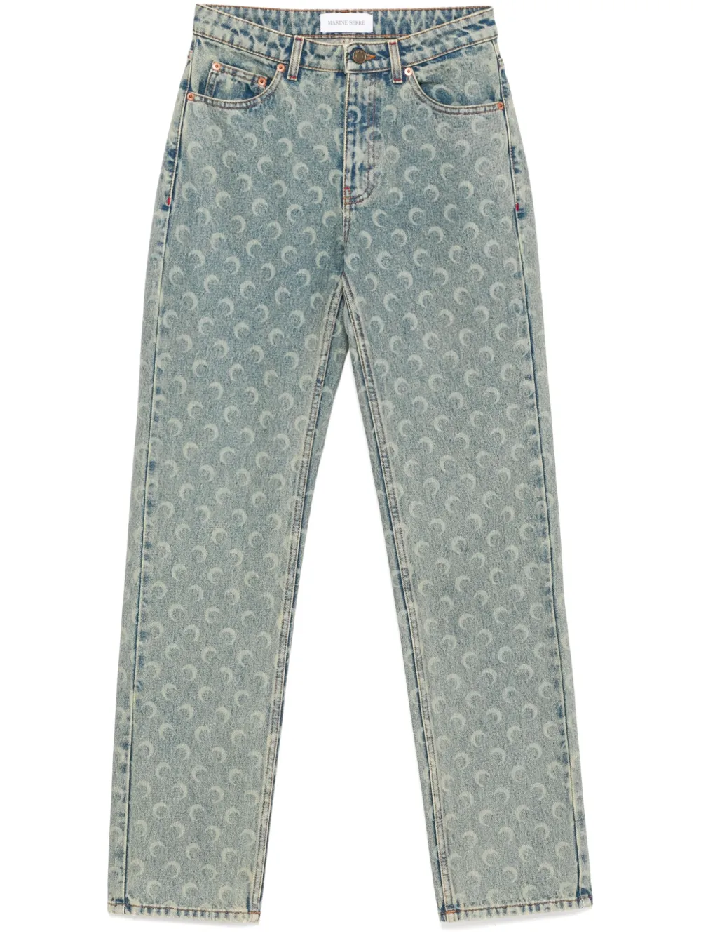 MARINE SERRE ORGANIC-COTTON JEANS 