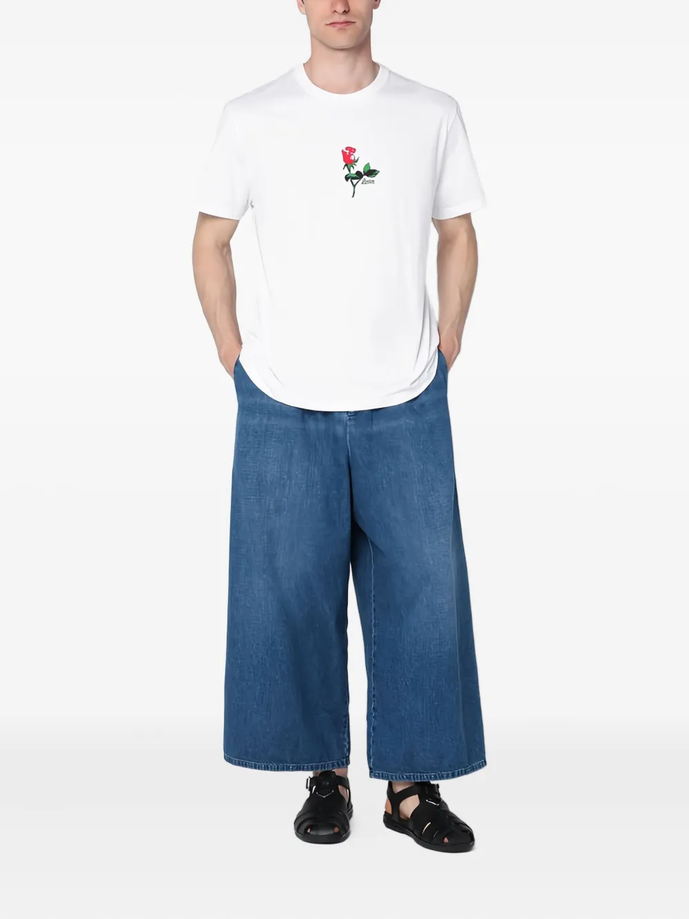 LOEWE T-shirt met print - Wit