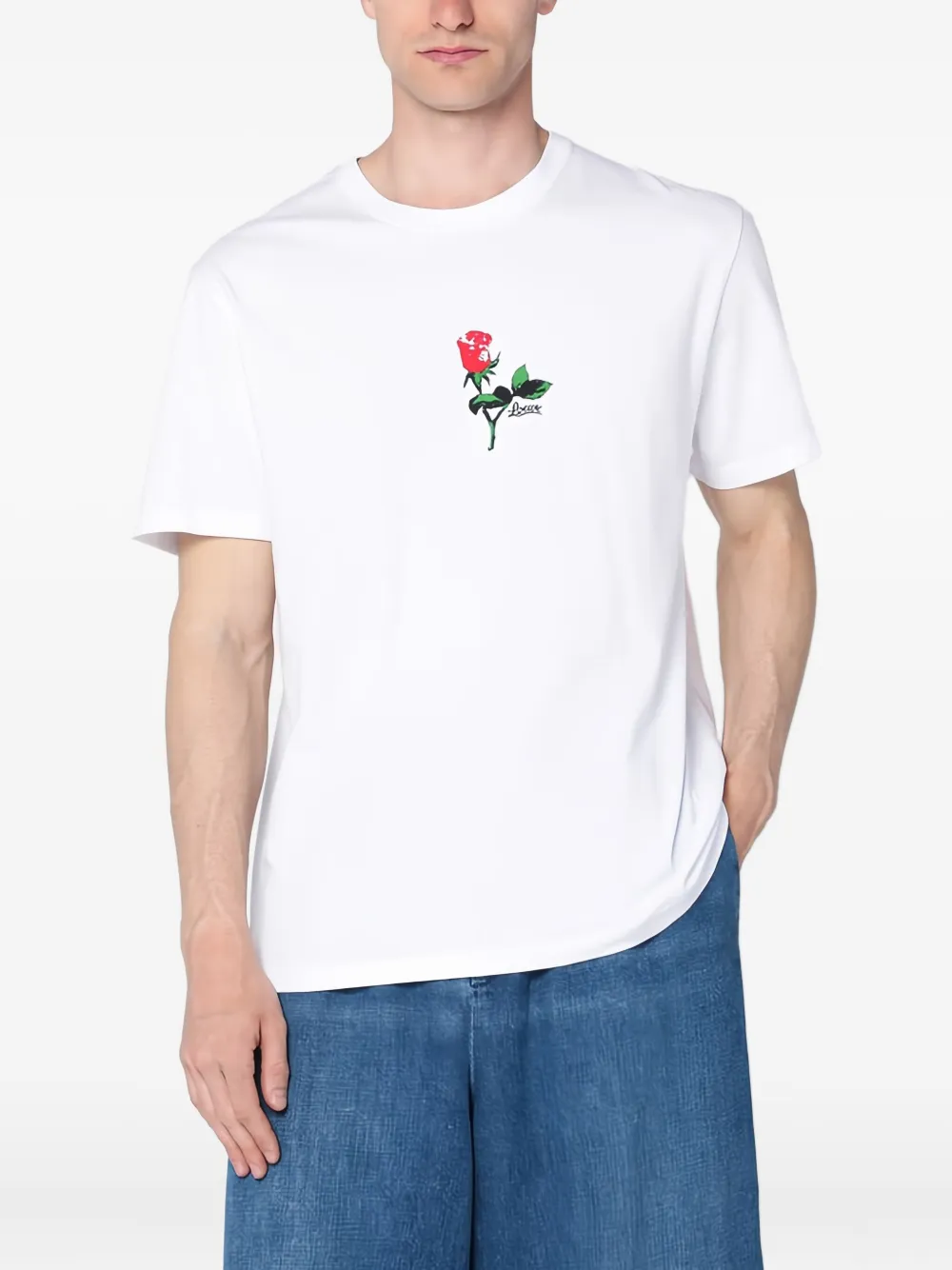 LOEWE T-shirt met print Wit
