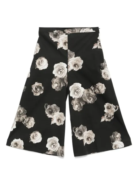 Liviana Conti floral-print wide-leg trousers