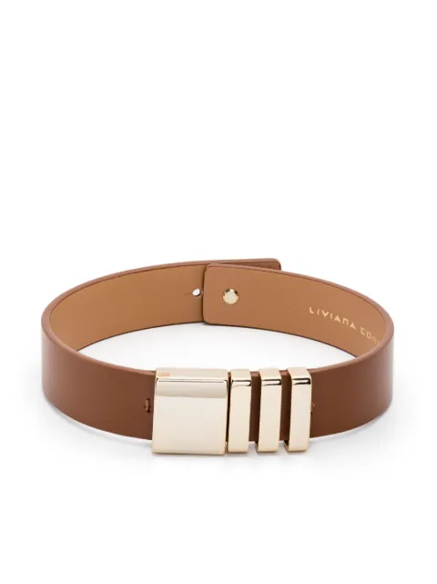 Liviana Conti leather bracelet