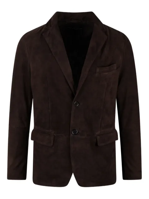 COLAMARINO suede blazer