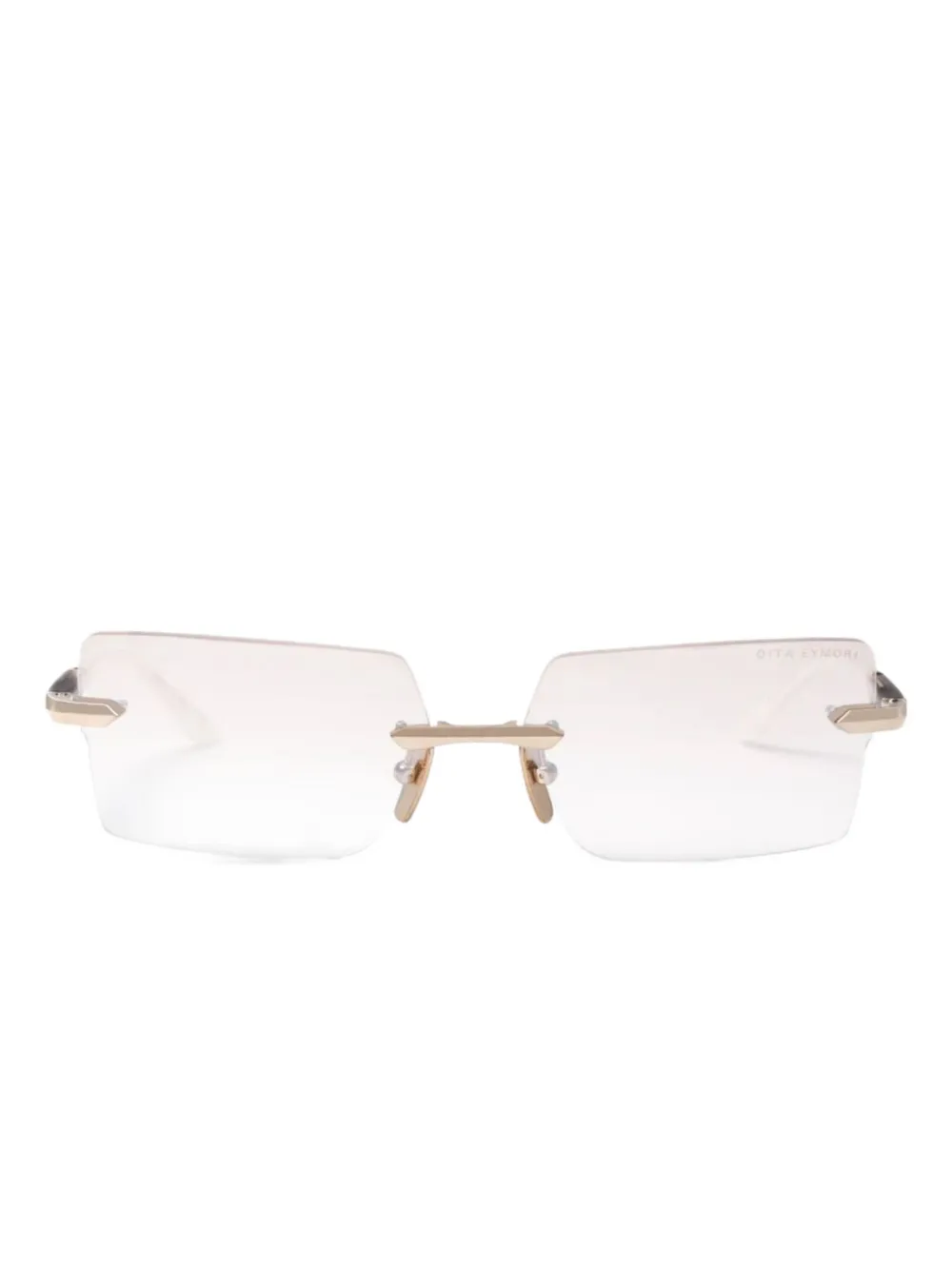 Dita Eyewear Eymori glasses - ゴールドトーン Dita Eyewear Eymori glasses - ゴールドトーン