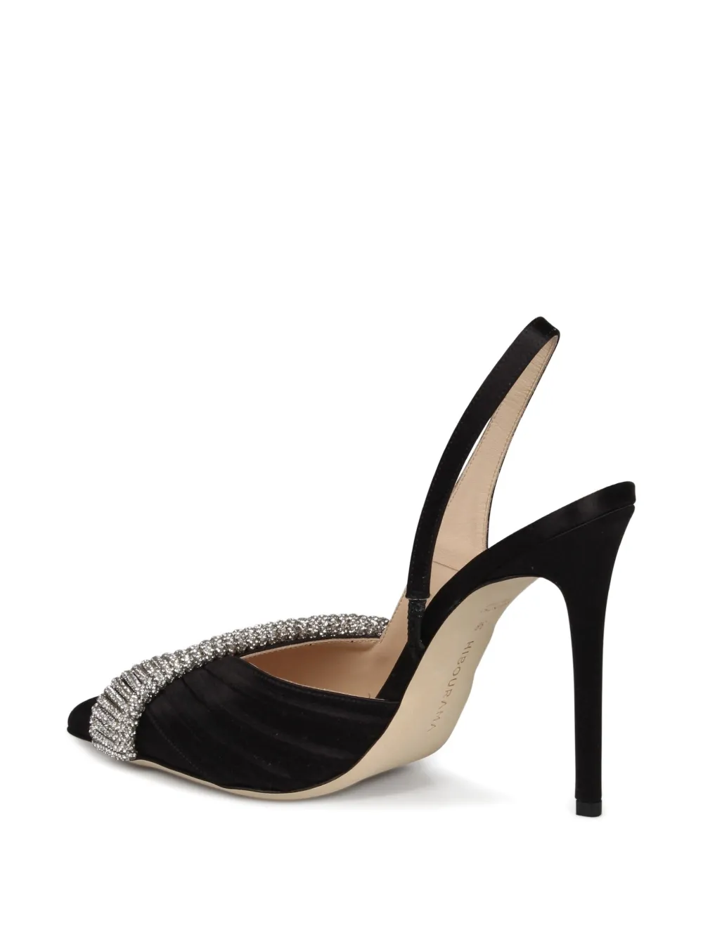 Hibourama 100mm crystal-embellished pumps | Heeled Pumps | Image 2