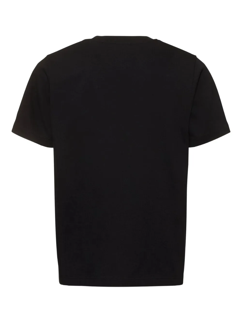 Casablanca T-shirt met geborduurd logo Zwart