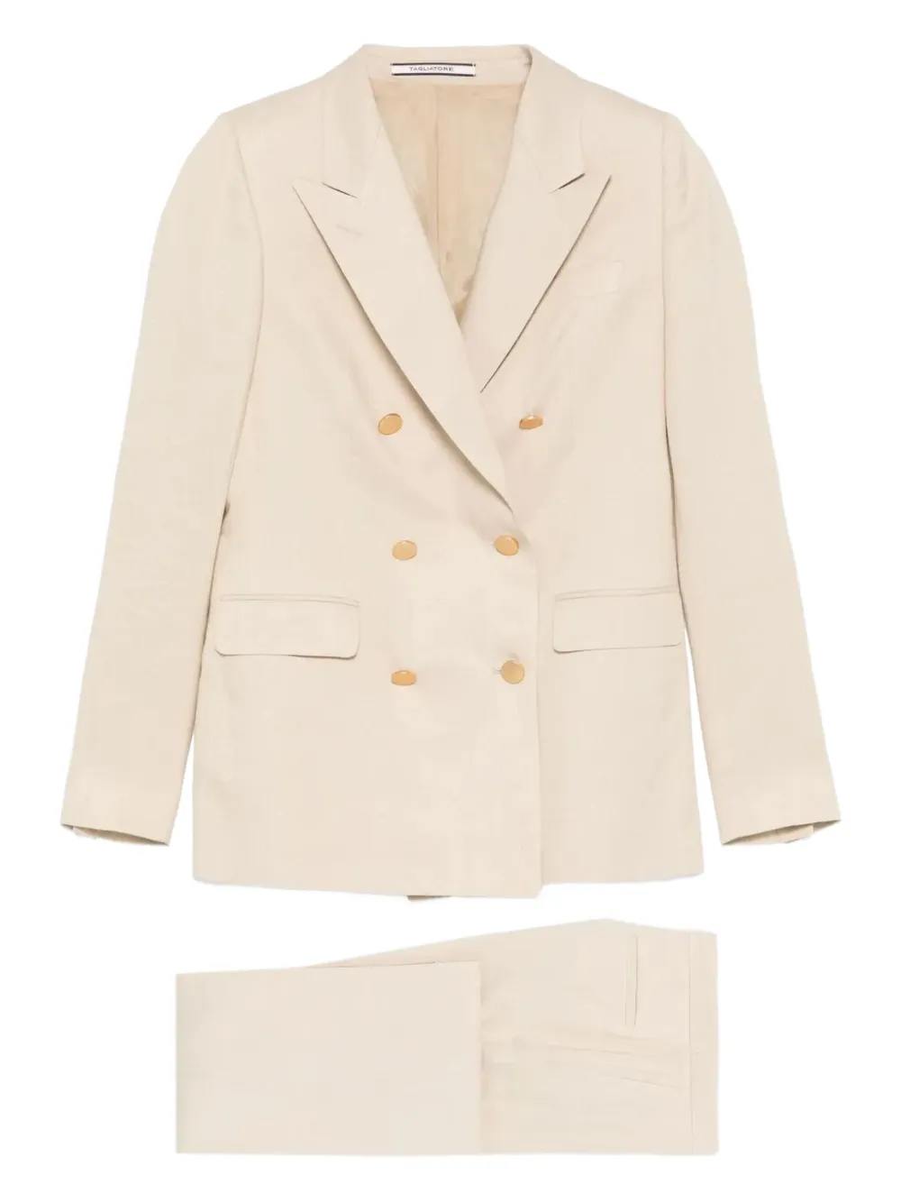 Tagliatore double-breasted suit | Neutrals | Image 1