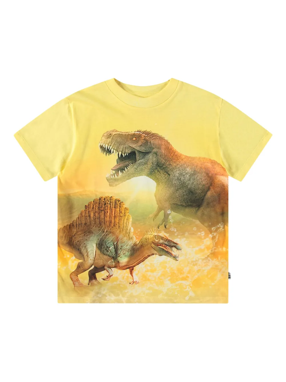 Molo graphic-print t-shirt - イエロー Molo graphic-print t-shirt - イエロー