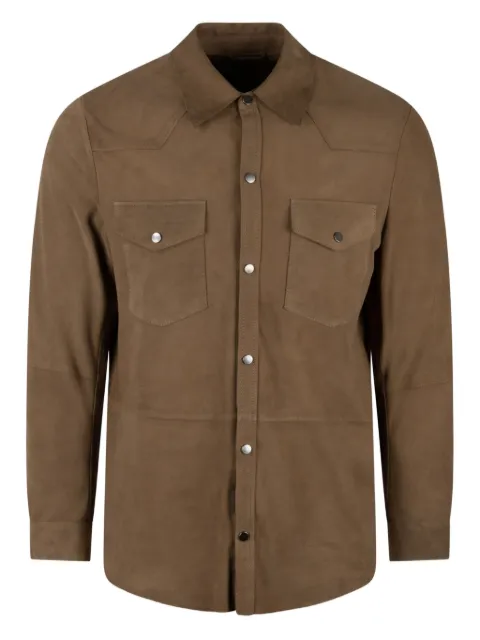 COLAMARINO suede shirt 