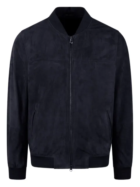 COLAMARINO suede bomber jacket