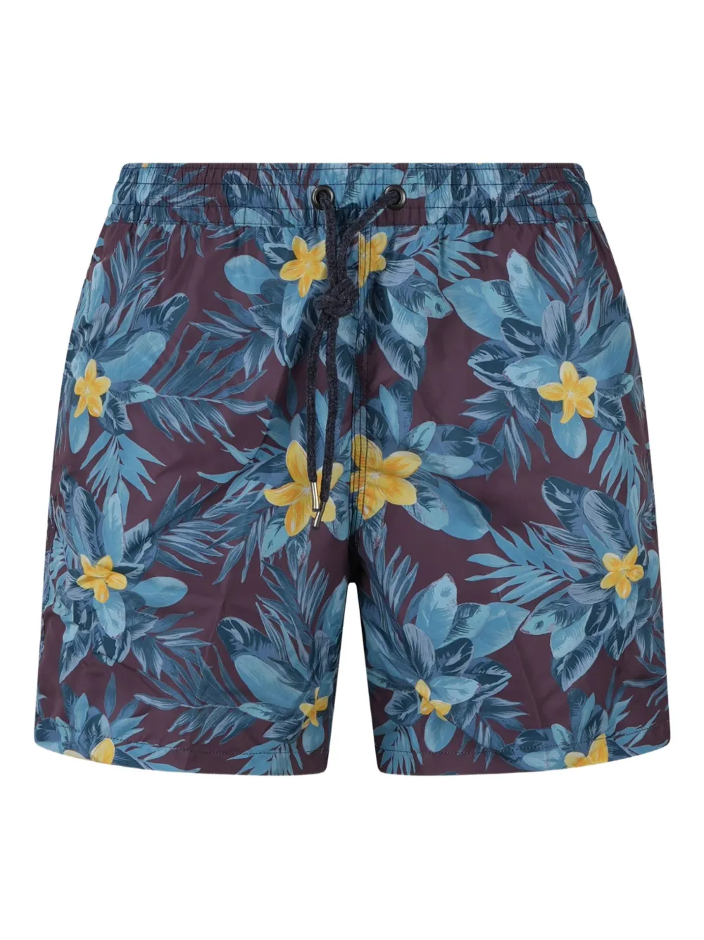 FOUR FASHIONED FRIENDS short de bain à fleurs | bleu | Image 1