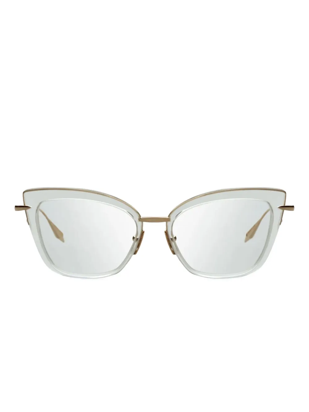 Dita Eyewear Amorly cat-eye glasses - ホワイト Dita Eyewear Amorly cat-eye glasses - ホワイト