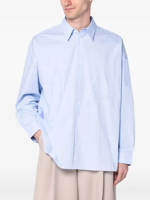 NEW AMSTERDAM logo-embroidered shirt