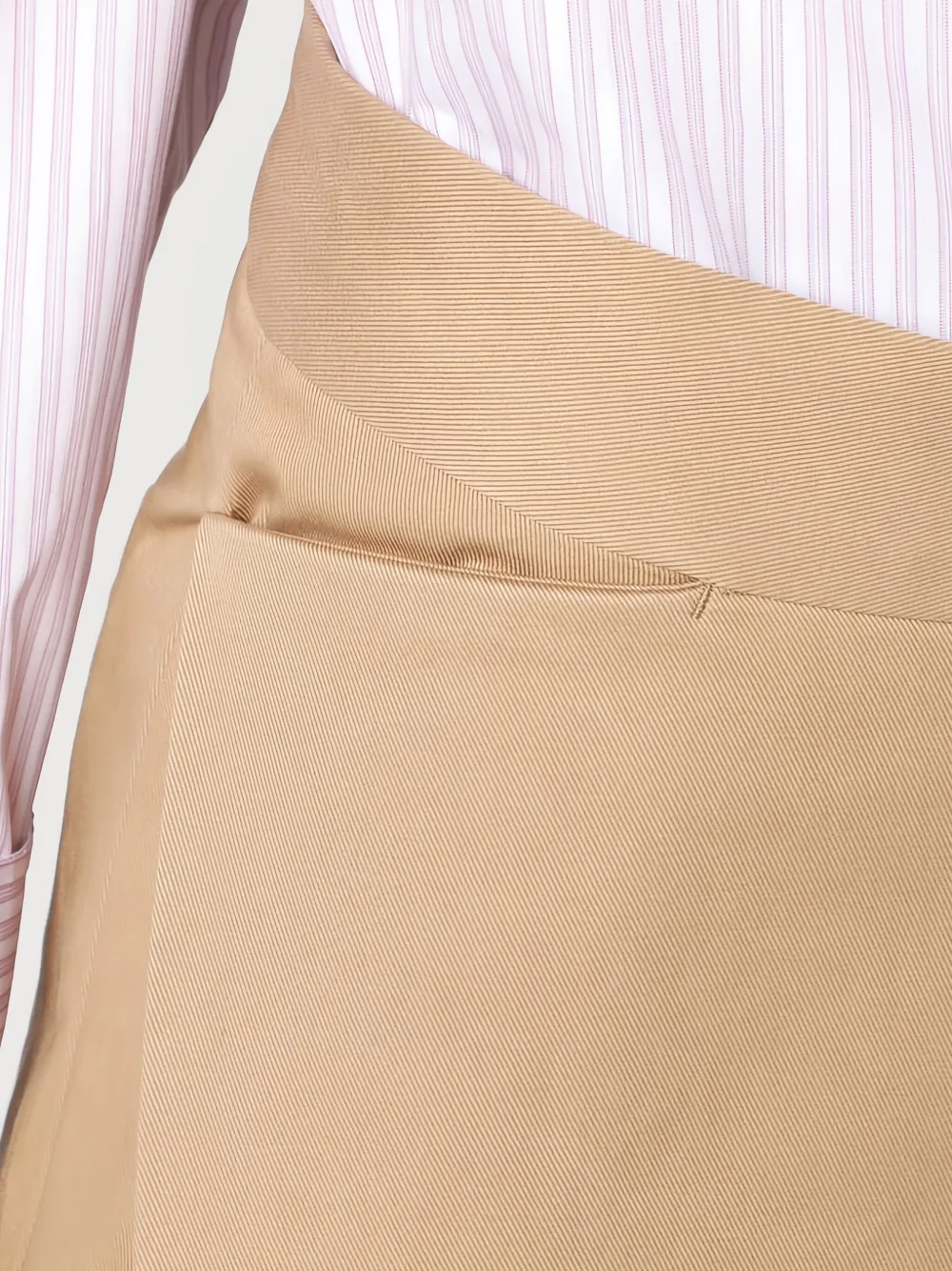 Victoria Beckham Broek met gelaagd effect Beige