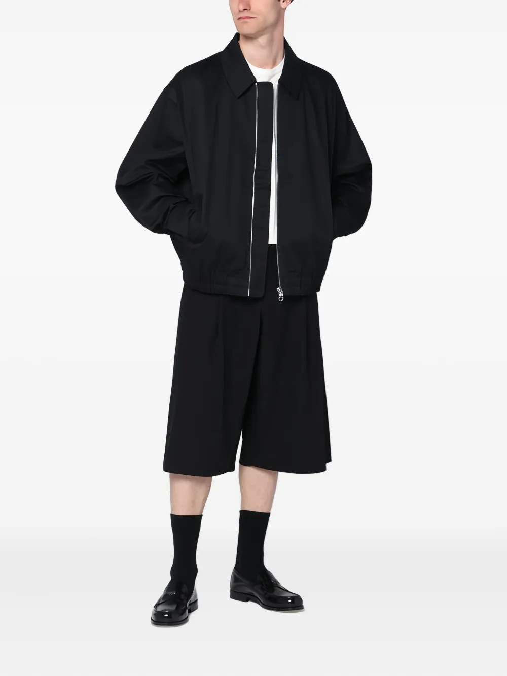 NEW AMSTERDAM Shirtjack met rits Zwart