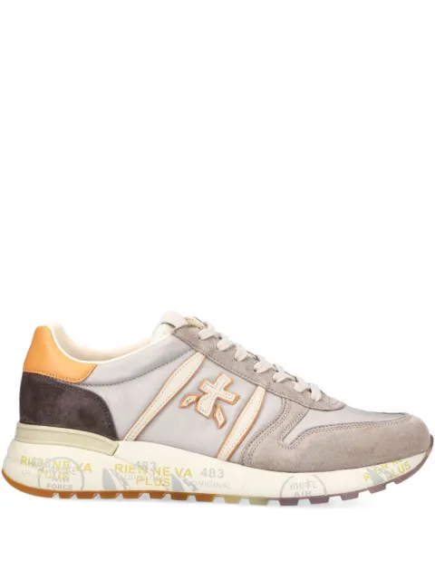 Premiata Lander 7202 lace-up suede sneakers