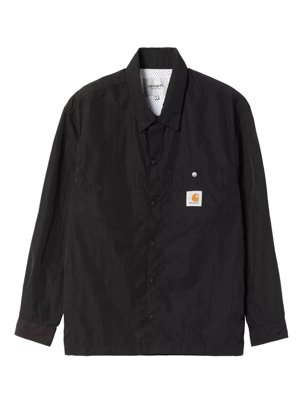 Carhartt WIP Shirtjack met mesh voering Zwart