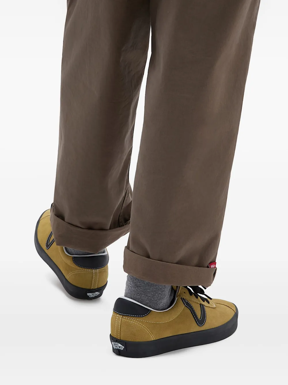 Vans Sport Low suède sneakers Geel