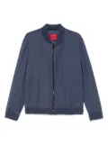 BOSS zip-up bomber jacket - Blue