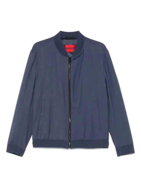 BOSS zip-up bomber jacket