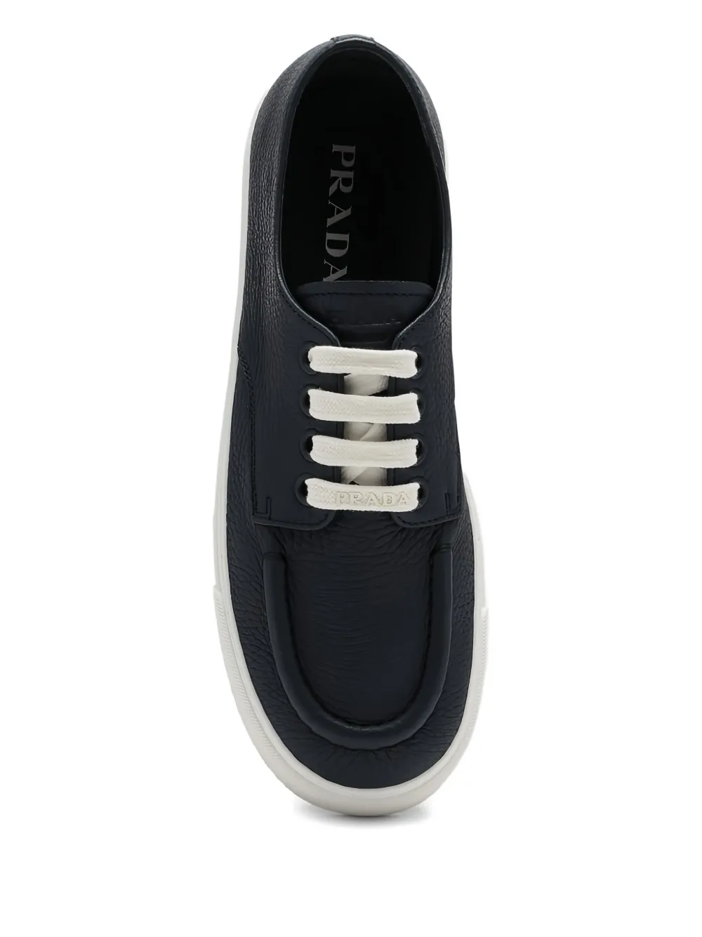 Prada Leren sneakers Blauw
