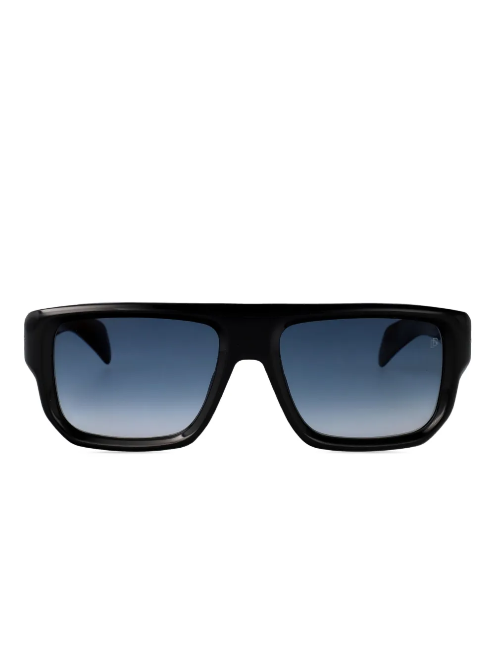 Eyewear by David Beckham lunettes de soleil à monture rectangulaire | noir | Image 1