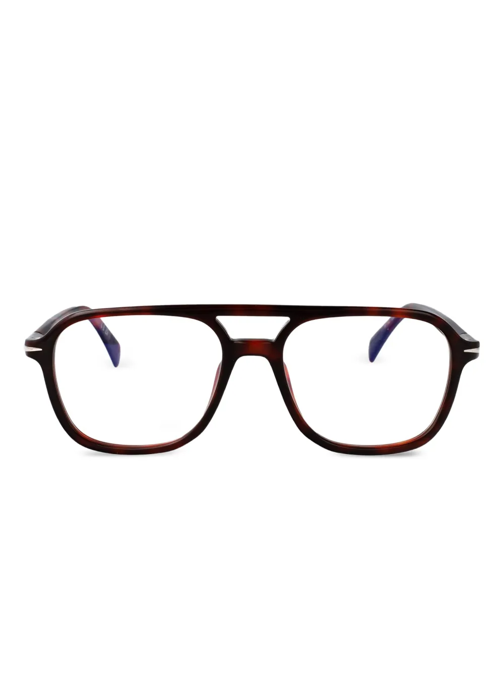 Eyewear by David Beckham lentes con armazón rectangular | marrón | Image 1