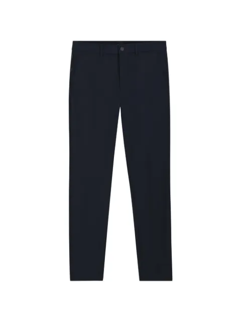BOSS cotton-blend straight-leg trousers