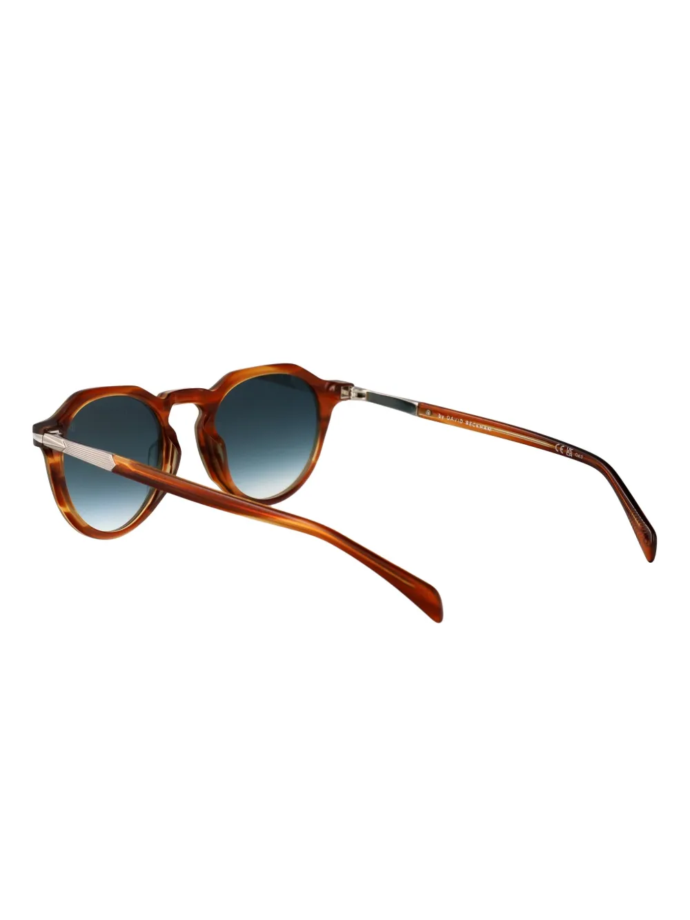Eyewear by David Beckham Zonnebril met cat-eye montuur Bruin