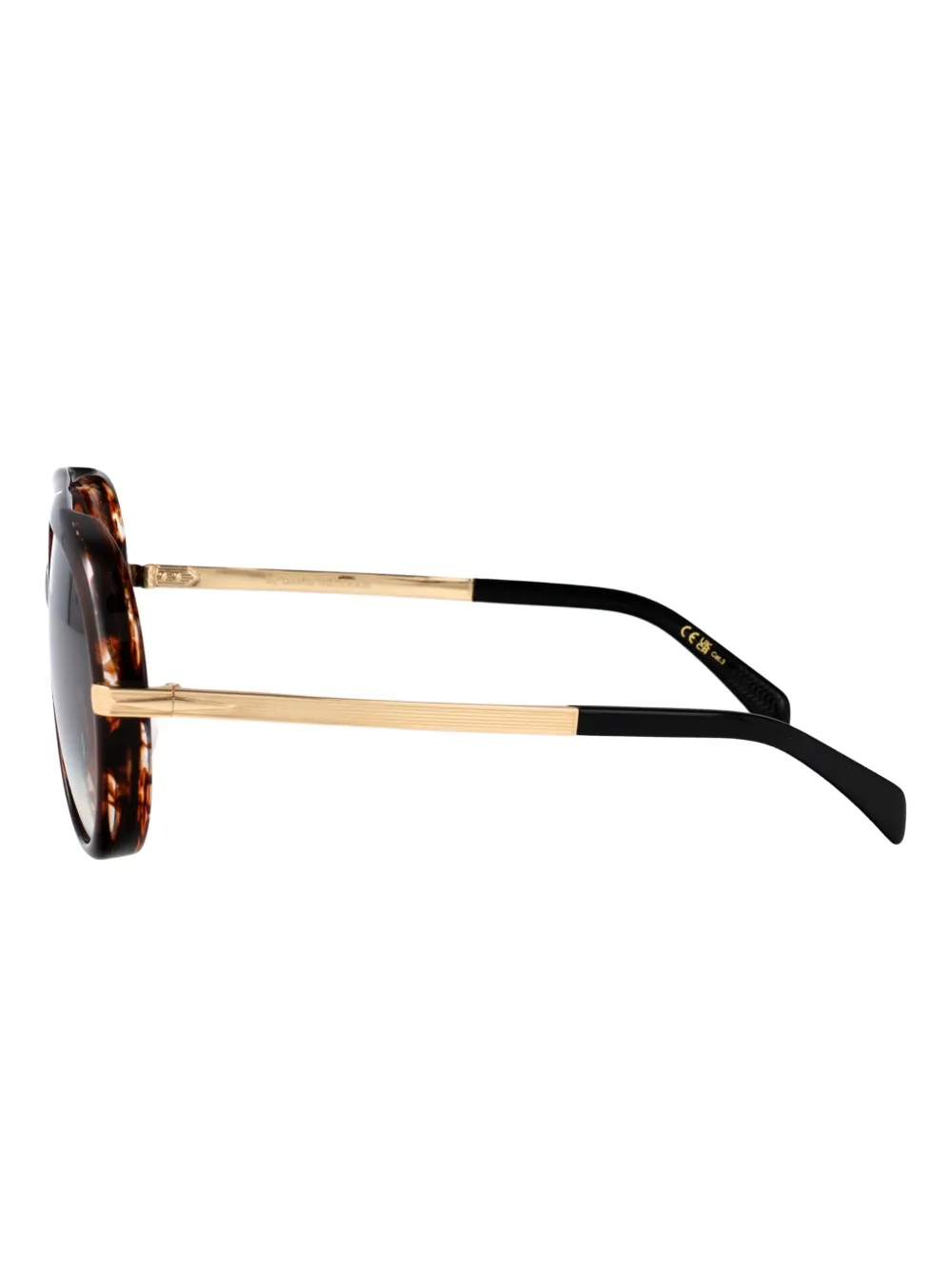 Eyewear by David Beckham Voyager zonnebril met piloten montuur Bruin