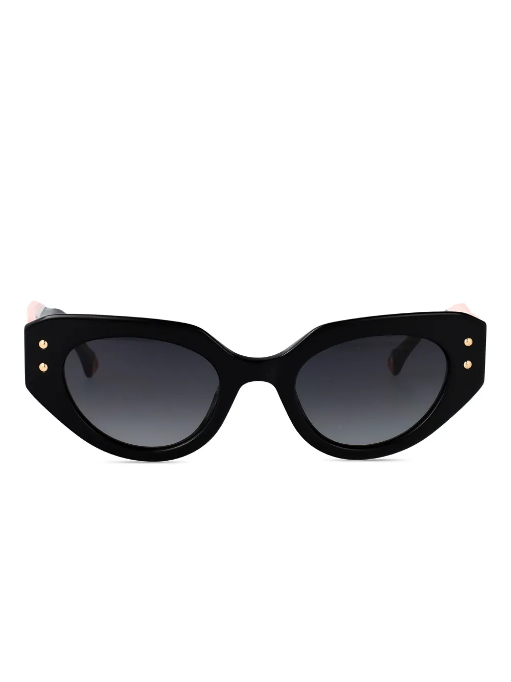 Carolina Herrera Zonnebril met cat-eye montuur Zwart