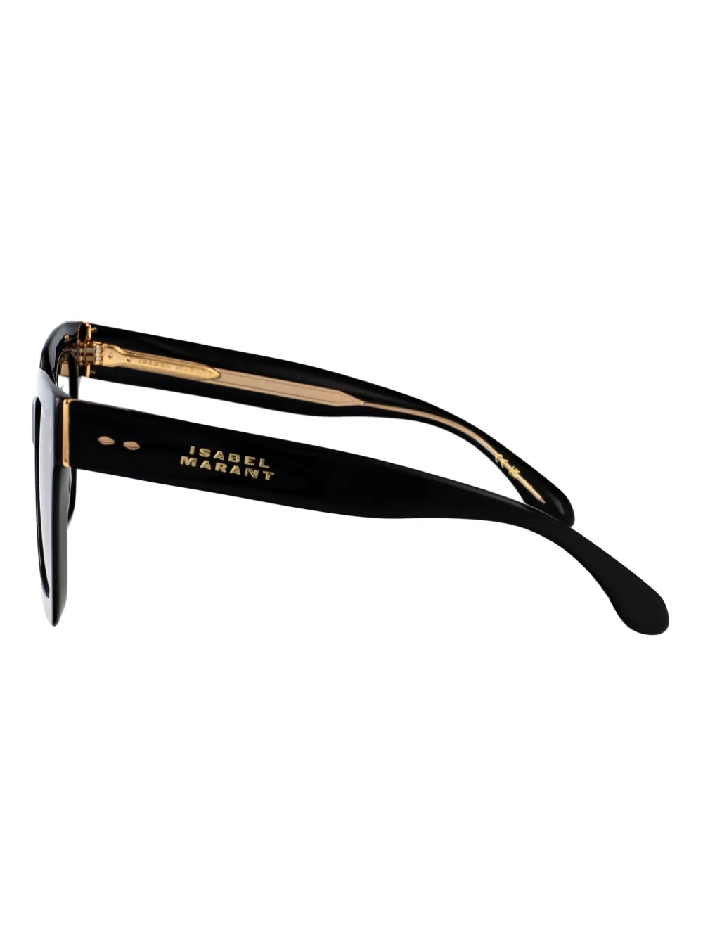 Isabel Marant Eyewear Zonnebril met vierkant montuur Zwart