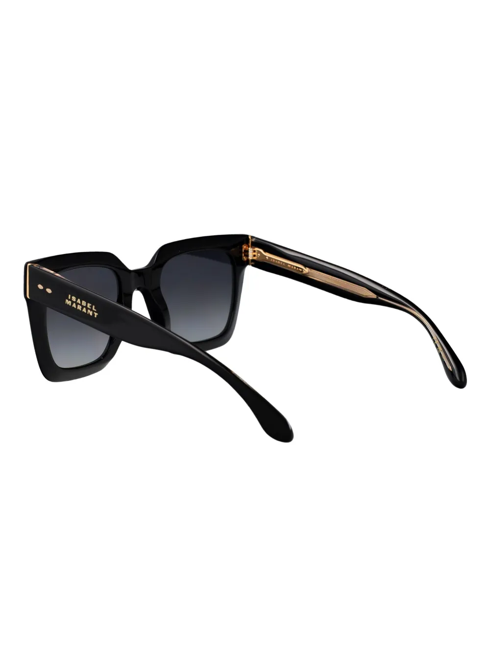 Isabel Marant Eyewear Zonnebril met vierkant montuur Zwart