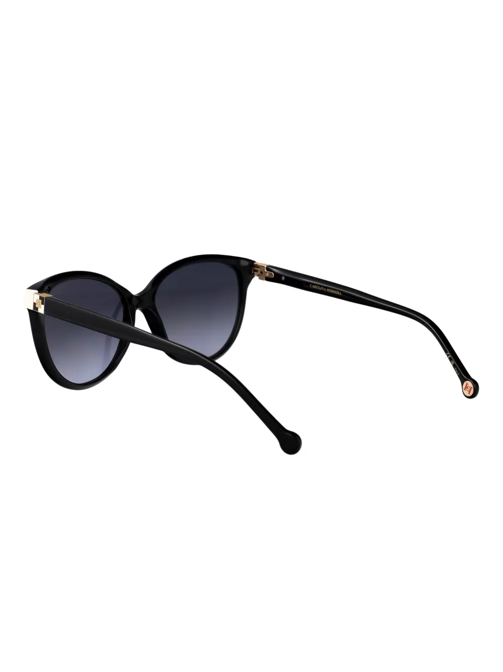 Carolina Herrera Zonnebril met cat-eye montuur Zwart