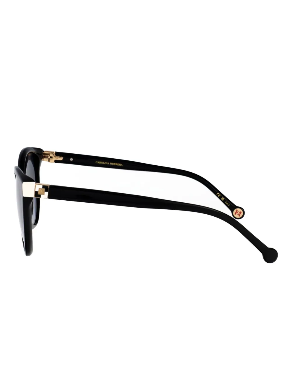 Carolina Herrera Zonnebril met cat-eye montuur Zwart