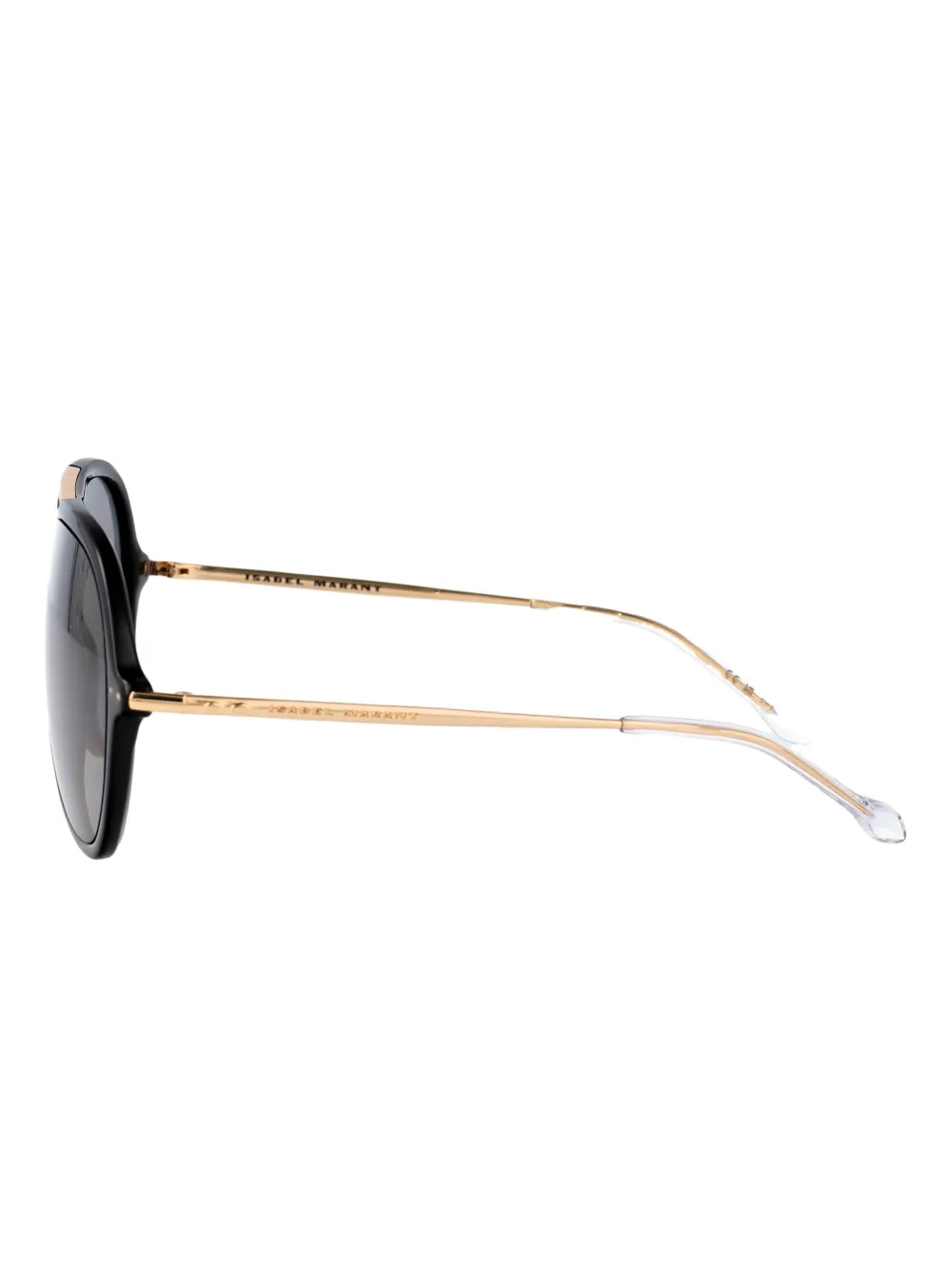 Isabel Marant Eyewear Zonnebril met oversized montuur Zwart