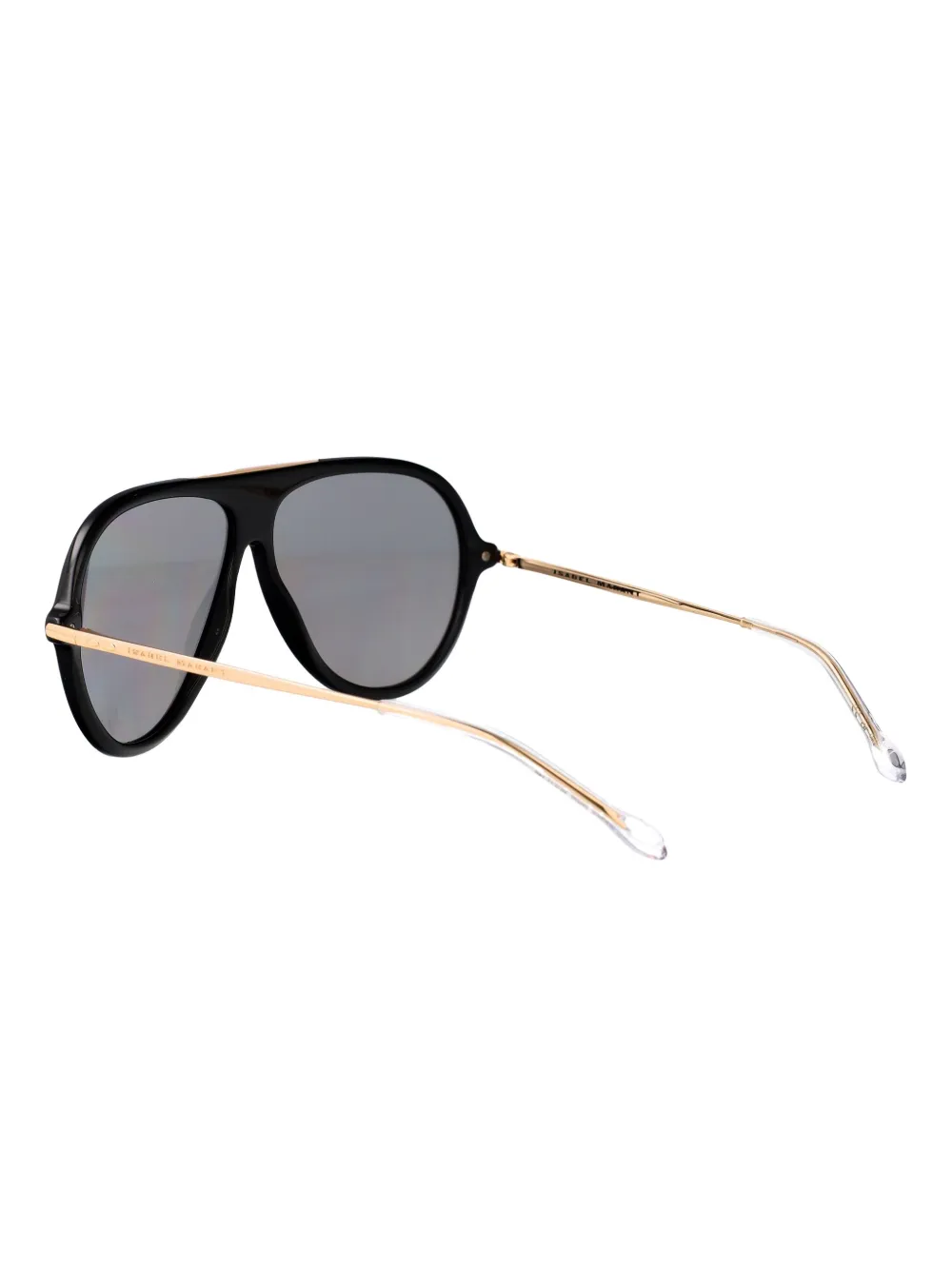 Isabel Marant Eyewear Zonnebril met oversized montuur Zwart