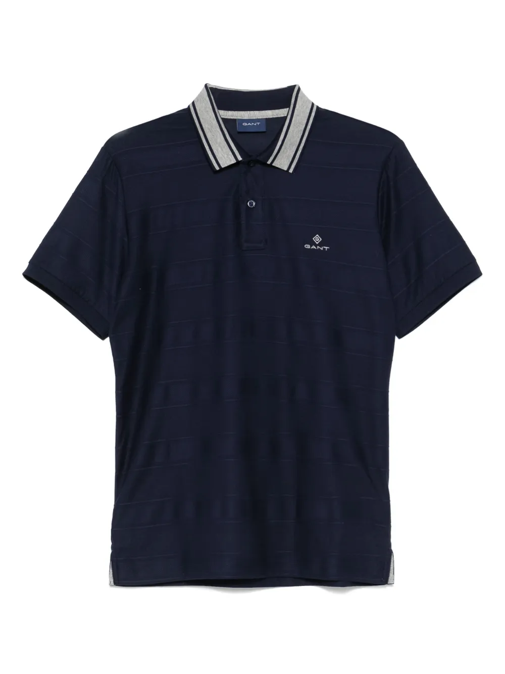embroidered-logo polo shirt