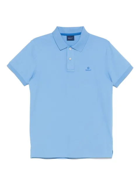 Gant cotton-blend polo shirt