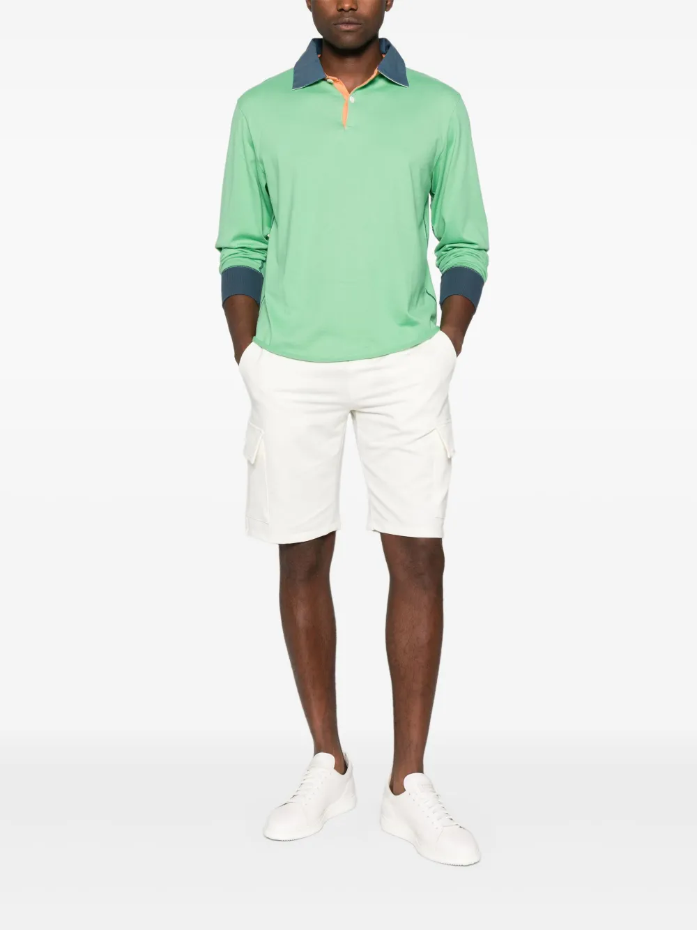Gant Katoenen poloshirt - Groen