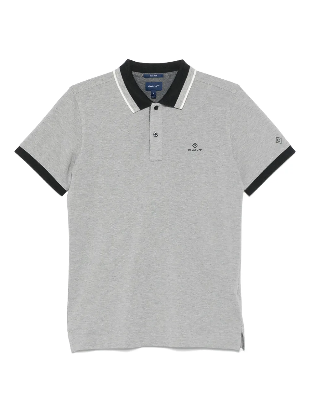 Gant playera tipo polo con logo bordado | gris | Image 1