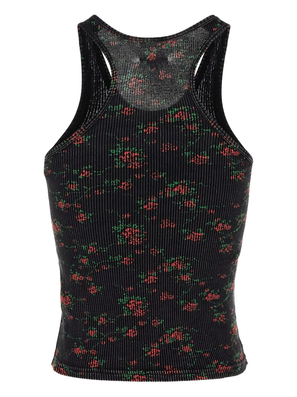 Alexander Wang floral-print ribbed top | Image 2