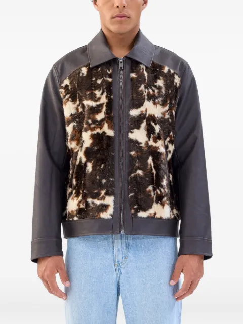Unreal Fur paneled jacket