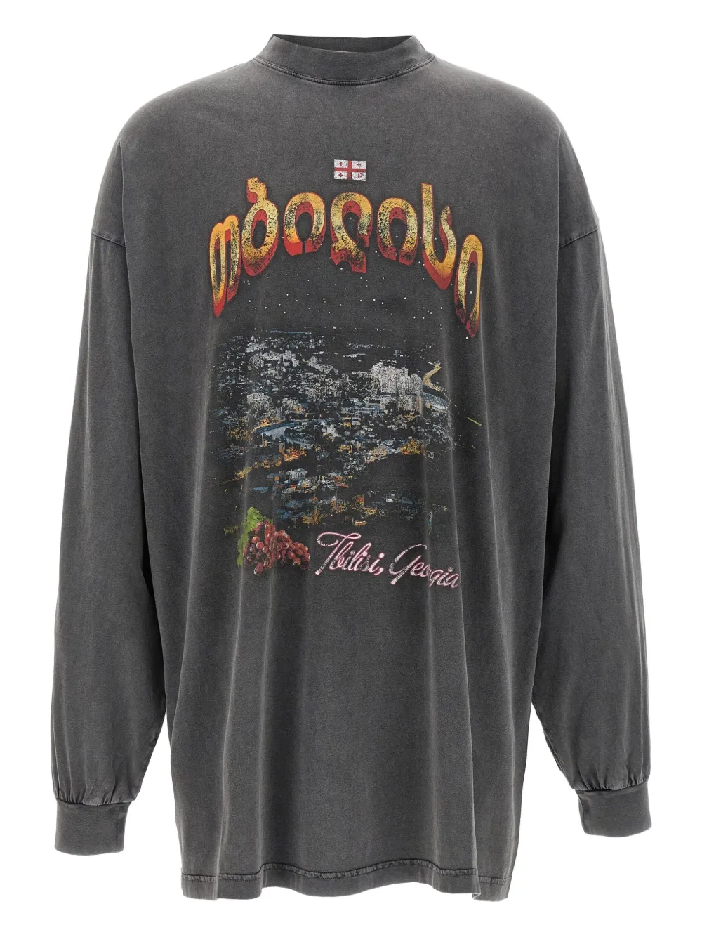 Balenciaga Tbilisi T-shirt Grijs