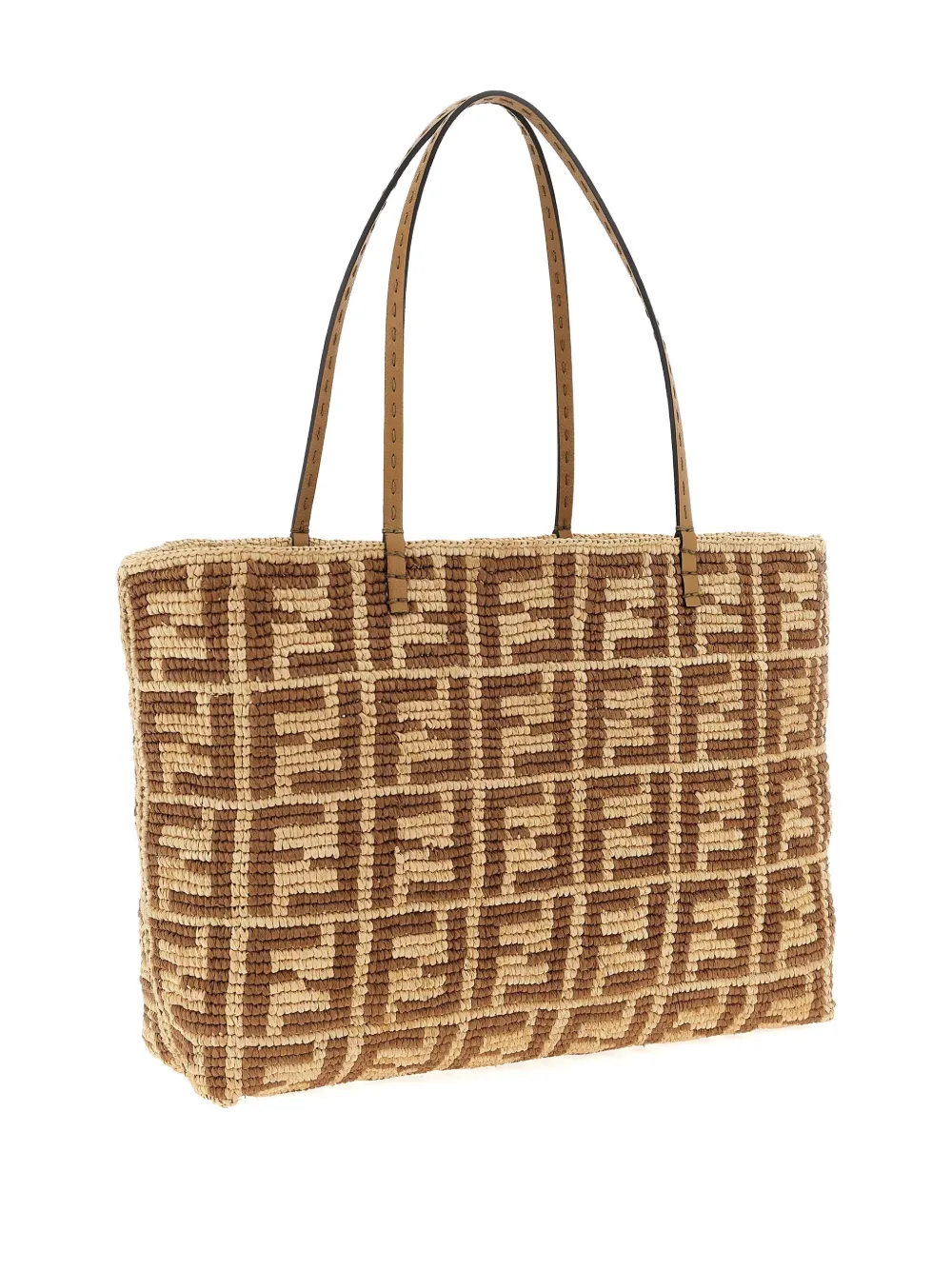 Shop Fendi Ff-motif Tote Bag