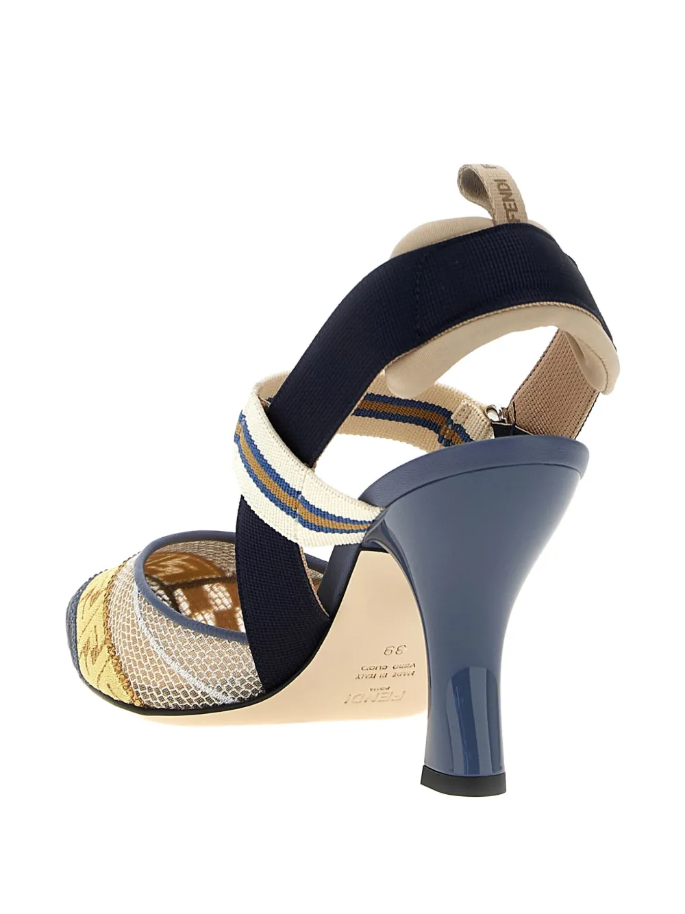 FENDI 85mm Colibri pumps Neutrals