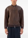 Unreal Fur boxy-fit bomber jacket - Brown