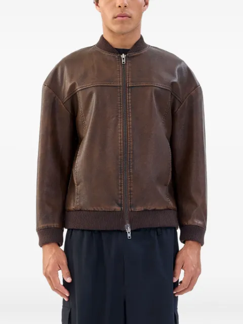 Unreal Fur boxy-fit bomber jacket